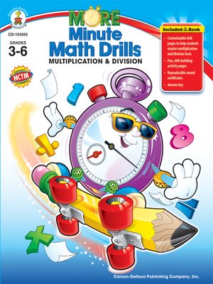 cover image of Multiplication & Division, Grades 3 - 6